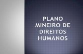 Plano Mineiro de Direitos Humanos - PMDH