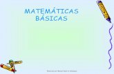 Matemáticas basicas