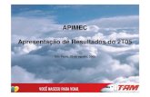 Apresentação para Analistas e Investidores - APIMEC SP - 2T05