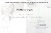 Portfólio digital projeto desenho
