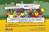 OAB  e a Reforma Politica democratica