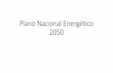 Plano nacional energ©tico 2050