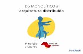 Do MONOLITICO a€ arquitetura distribuida