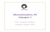 Microcontroladores pic ling c unicamp