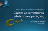 Membros de classes C++
