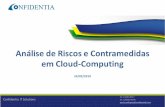 Analise de riscos e contramedidas em cloud computing