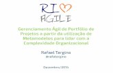 Rio Agile Talks 2014 - Gerenciamento Ágil de Portfólio de Projetos a partir da utilização de Metamodelos