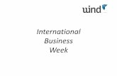 Wind international business week maia e aveiro