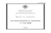 MANUAL DE CAMPANHA ESTADO-MAIOR E ORDENS 1º VOLUME C 101-5