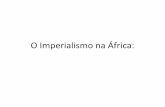 O imperialismo na áfrica