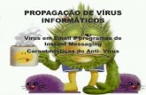 Propagação de vírus informáticos