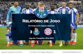 Relatório Videobserver - FC Porto vs FC Bayern München