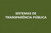 Sistemas de transparência pública