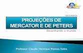 Projeções de Mercator e de Peters