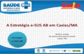 Reflexões sobre a implantação do e-SUS/AB em Caxias-MA - Secretaria Municipal de Saúde