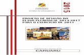 Revisão do PPA - 2014 a 2017 - Prefeitura de Caruaru