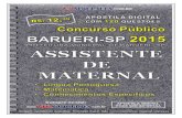 ASSISTENTE DE MATERNAL - SME/BARUERI-2015  -  APOSTILA DIGITAL PARA CONCURSOS PÚBLICOS