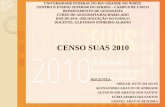 Censo SUAS 2010 - por alunos da UFRN
