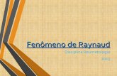 Fenomeno de Raynaud & Esclerodermia