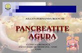 Pancreatite Aguda - Clínica Cirúrgica