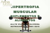 Hipertrofia muscular   alimentos e suplementos