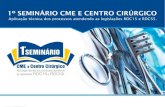1º Seminário CME e Centro Cirúrgico - Qualificação lavadora ultrassônica