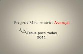 Projeto missionário avançai_2011_1