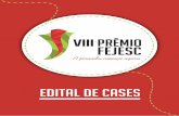 Edital Cases Prêmio FEJESC