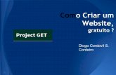 Project GET - Mini-Curso "Como criar um website sem programar"