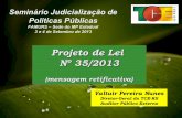 PL35/2013 TCE - Valtuir Nunes (Diretor Geral do TCE/RS)