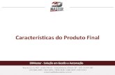 3DMaster PCP - Características do Produto Final