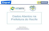 Prefeitura recife   Emprel - case dados abertos- v2013