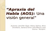 Paper: Apraxia of speech (AOS)