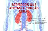 Sistema renal e os Diuréticos que afetam a função renal