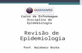 Revisão epidemiologia
