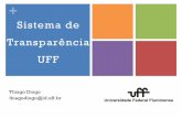 Apresentação do Sistema de Transparencia UFF