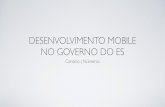 Ambiente de Desenvolvimento Mobile no Governo do Estado do Espirito Santo
