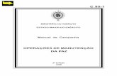 MANUAL DE CAMPANHA OPERAÇÕES DE MANUTENÇÃO DA PAZ  C 95-1