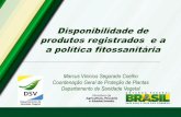 Dr. Marcus Coelho - Indisponibilidade de produtos registrados para controle de pragas de interesse nacional - estudo de caso