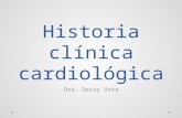 Historia clínica cardiológica