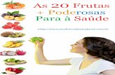 As 20 frutas + poderosas para a saúde
