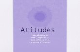 Atitudes - Psicologia