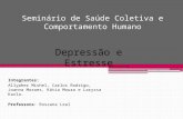 Seminário de saúde coletiva e comportamento humano - DEPRESSÃO E ESTRESSE