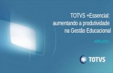 TOTVS Educacional - Institucional