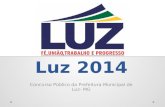 Concurso prefeitura de Luz, 2014