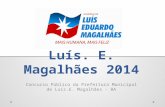 Concurso prefeitura de Luis e Magalhães 2014