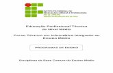 Curso técnico em informática   integrado (2011128122520180cac --ementario_informatica_integrado)