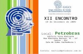 Gigci   Xii Encontro Petro   Convite