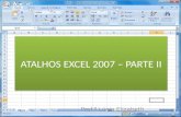 Atalhos Excel 2007   Parte 2