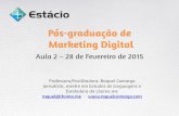 Pós Graduação em Marketing Digital :: Disciplina de redes sociais (2)